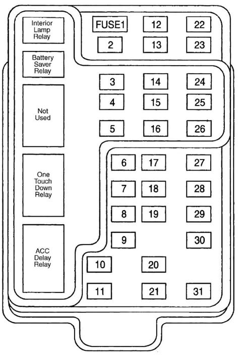 central junction box 02 f150 location|2000 ford central junction box.